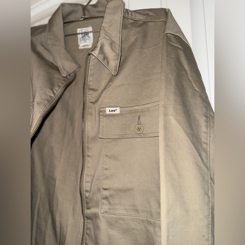Lee Men's Khaki Shirt Jacket - Picture 13 of 13